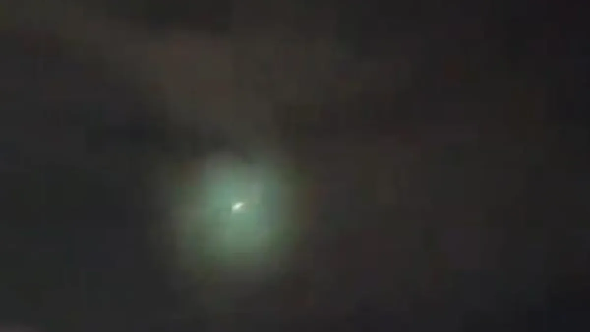 Adana ve Hatay semalarında gök taşı görüntülendi!