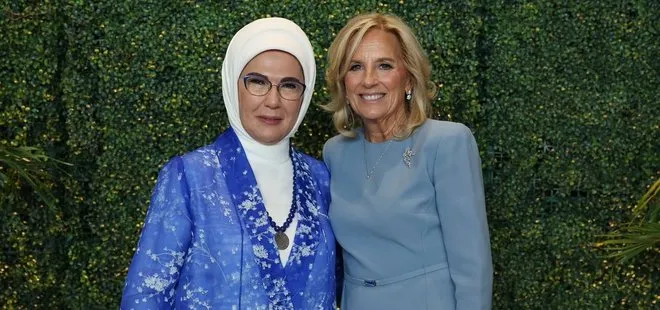 Emine Erdoğan’dan ABD Başkanı Biden’ın eşi Jill Biden’a teşekkür