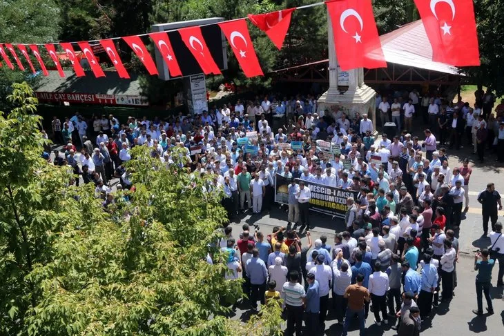 Türkiye Mescid-i Aksa için ayakta