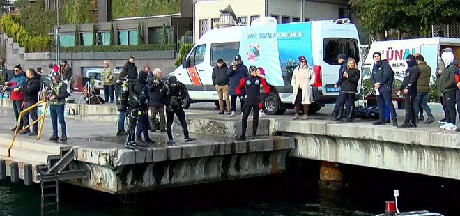 Sarıyer'de denize düşen 2 kişi kayboldu!