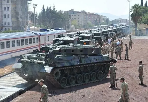 İstanbul’dan gönderilen tanklar İslahiye’de!
