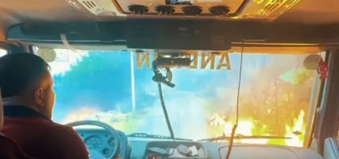 Kahramanmaraş yangınında alevlere dalan ekipten duygulandıran sözler: Allah bizimle beraber korkmayın