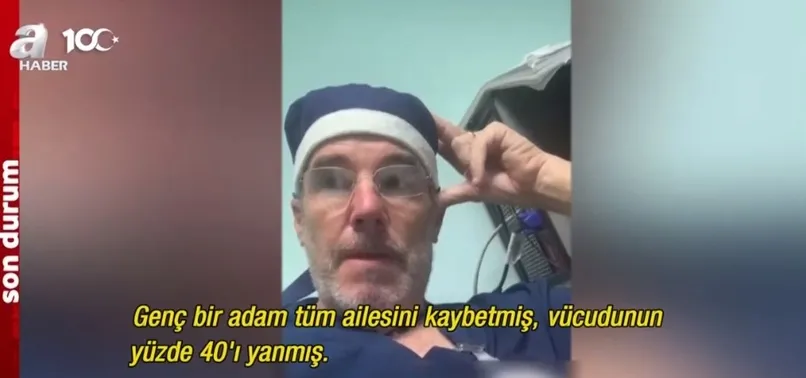 İngiliz doktor Tom Potokar Gazze’deki İsrail vahşetini anlattı! “Korkunç! Yüzde 40’ı yanmış…”