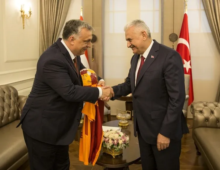 Başbakan Yıldırım’dan Macar mevkidaşına Galatasaray jesti