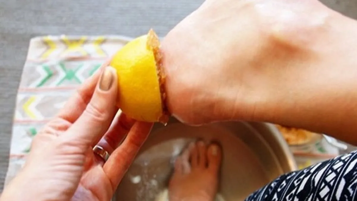 Limonun şaşırtan faydası: Ayak altına tuzlu limon sürmek bakın ne işe yarıyor...