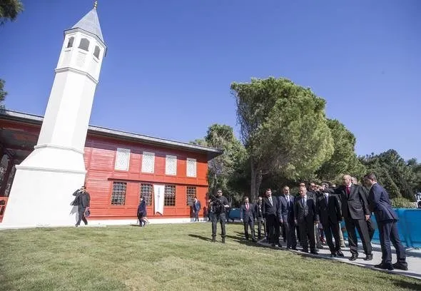 Cumhurbaşkanı Erdoğan, ’Çanakkale Şehitler Abidesi Camisi’nin açılışına katıldı