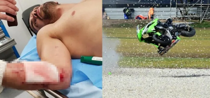 Kenan Sofuoğlu kaza yaptı