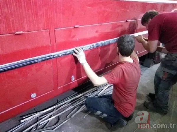 Hurda parçalardan dev araç yaptı! Gören hayrete düşüyor 12