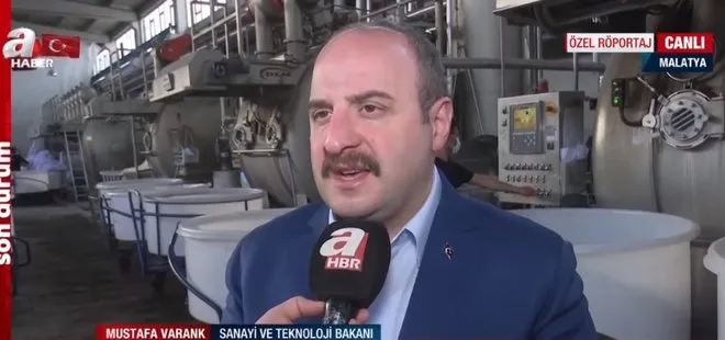 Sanayi ve Teknoloji Bakanı Mustafa Varan A Haber’de! OSB’lerde deprem sonrası üretim