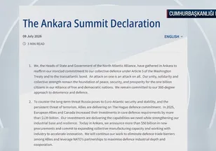 NATO bildirisi: Türkiye'ye teşekkür ediyoruz