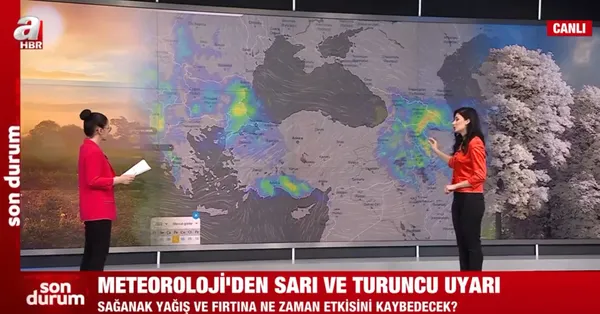 İstanbul'a yağacak yağmur için A Haber'de gün verdi! Meteoroloji'den 17 ile peş peşe uyarı - 3