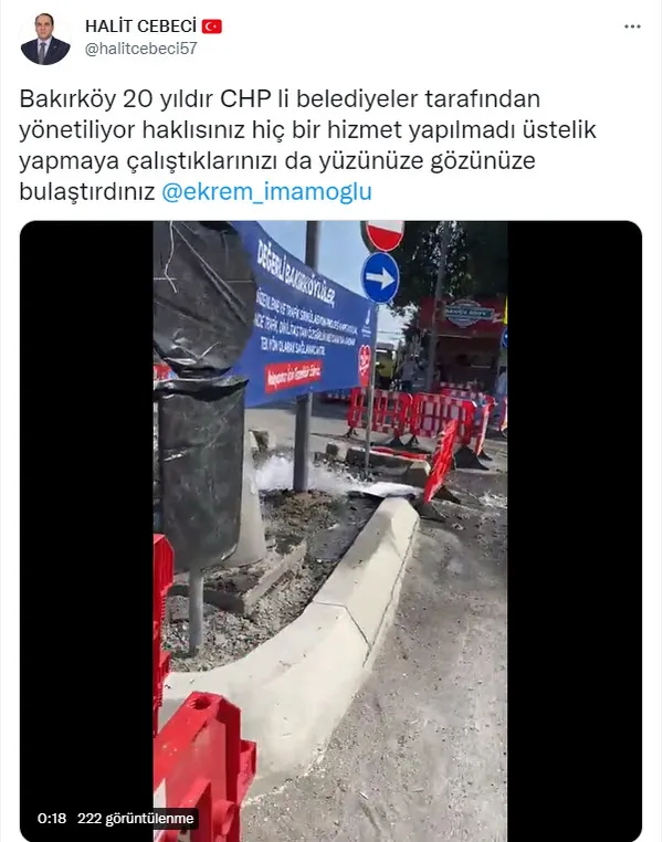 İBB Başkanı Ekrem İmamoğlu kendi ayağına sıktı! CHP’nin hizmet yapmadığını sosyal medyasından duyurdu
