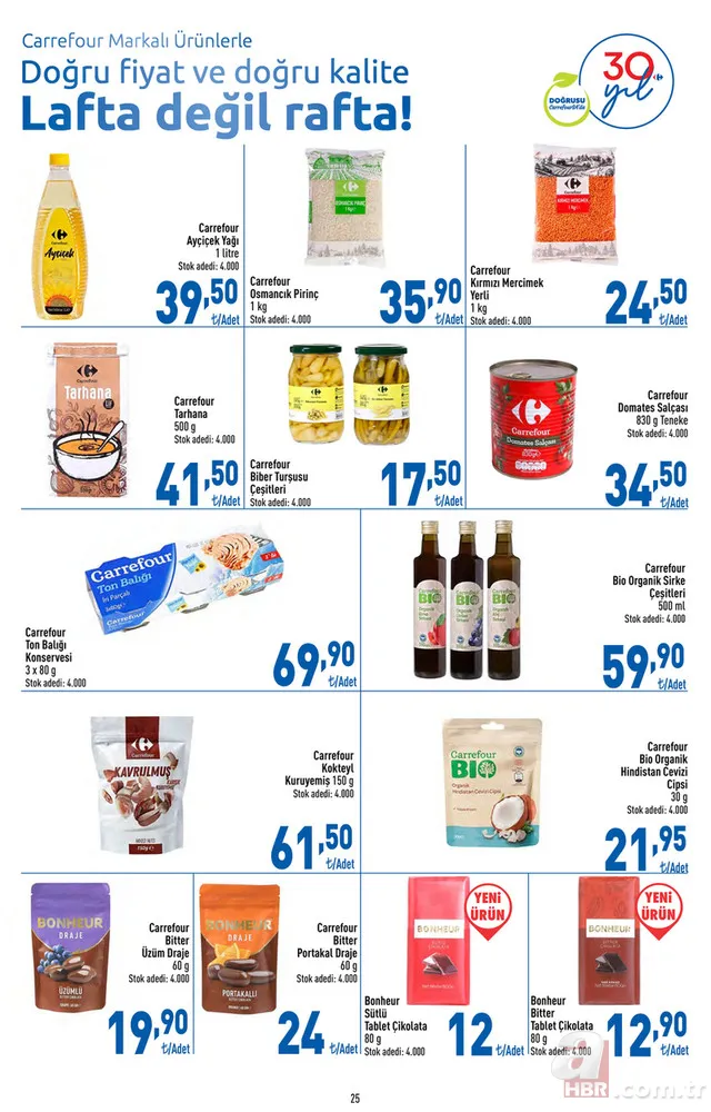 CarrefourSA 26 Eylül indirim kataloğu yayınladı! Carrefour’da bu hafta yüzlerce ürün için indirim başladı! 19