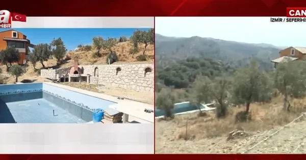 CHP’li İzmir Büyükşehir Belediye Başkanı Tunç Soyer’in imar oyunu ortaya çıktı! Tarım arazisine havuzlu villa yaptı-1