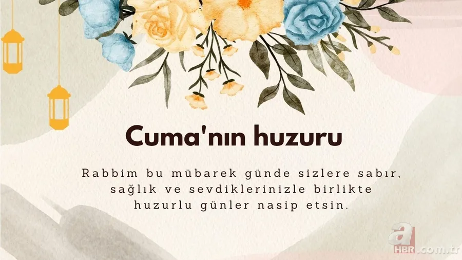 RESİMLİ CUMA MESAJLARI 2025 | En yeni, anlamlı, ayetli ve hadisli cuma sözleri: WhatsApp, Instagram, Facebook… 14