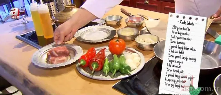 Evde 10 dakikada hazırlanan kebap! Hem pratik hem lezzetli… Kirde kebabı nasıl yapılır?