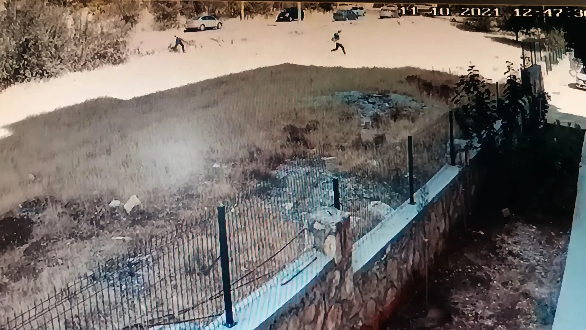 Boşanmak istemeyen kocanın pompalı dehşeti kamerada