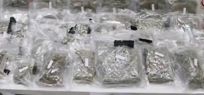 İpsala Sınır Kapısı'nda 17 kilogram esrar yakalandı