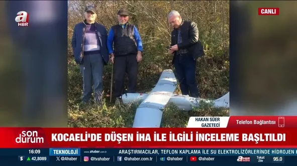 İzmit’te İHA düştü!