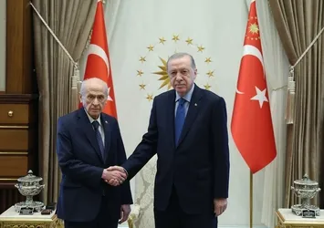 Terörsüz Türkiye zirvesi! Başkan Erdoğan Bahçeli'yi kabul etti