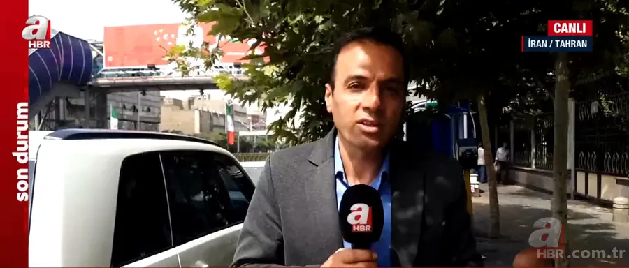 Haniye suikastına İranlılar ne diyor? A Haber Tahran'daki tören alanında mikrofon uzattı: İSRAİL NAMERTTİR! 7