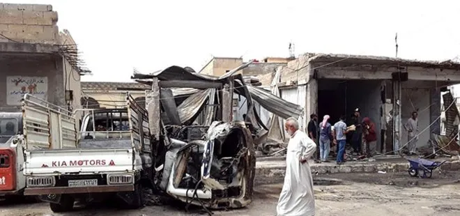 Tel Abyad’daki patlamanın yol açtığı hasar gün ağarınca ortaya çıktı