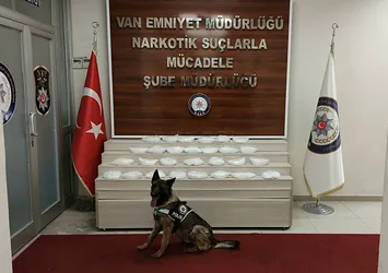 Van'da 14 kilo metamfetamin ele geçirildi