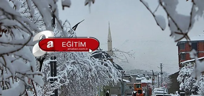 Bugün okullar tatil mi? 12 Ocak Çarşamba günü hangi illerde okullar tatil? Çanakkale, Ankara, Denizli, Edirne Valilik açıklamaları...