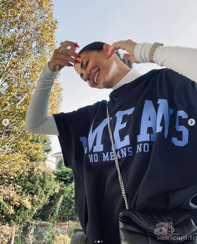 Demet Özdemir'in pozlarına beğeni yağdı! Kıyafetlerinin bedeli dudak uçuklattı 3