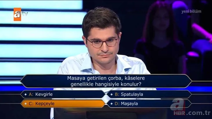 Milyoner'e damga vuran yarışmacı: Bu soruda elenmek marifet ister! ''Onur öğrencisi olarak mezun oldum'' dedi ama...