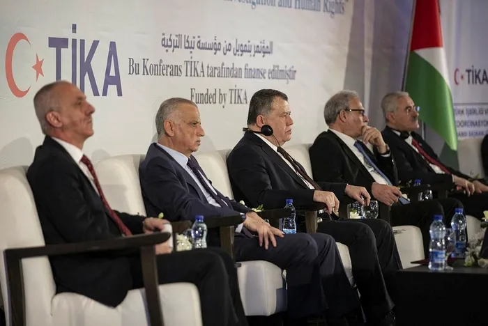 Mahmud Abbas, Yargıtay Başkanı ve Cumhuriyet Başsavcısı'nı kabul etti - 1