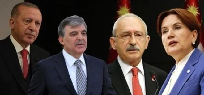 Son anket sonuçları açıklandı! Başkan Erdoğan; Abdullah Gül, Kemal Kılıçdaroğlu ve Meral Akşener’e büyük fark attı