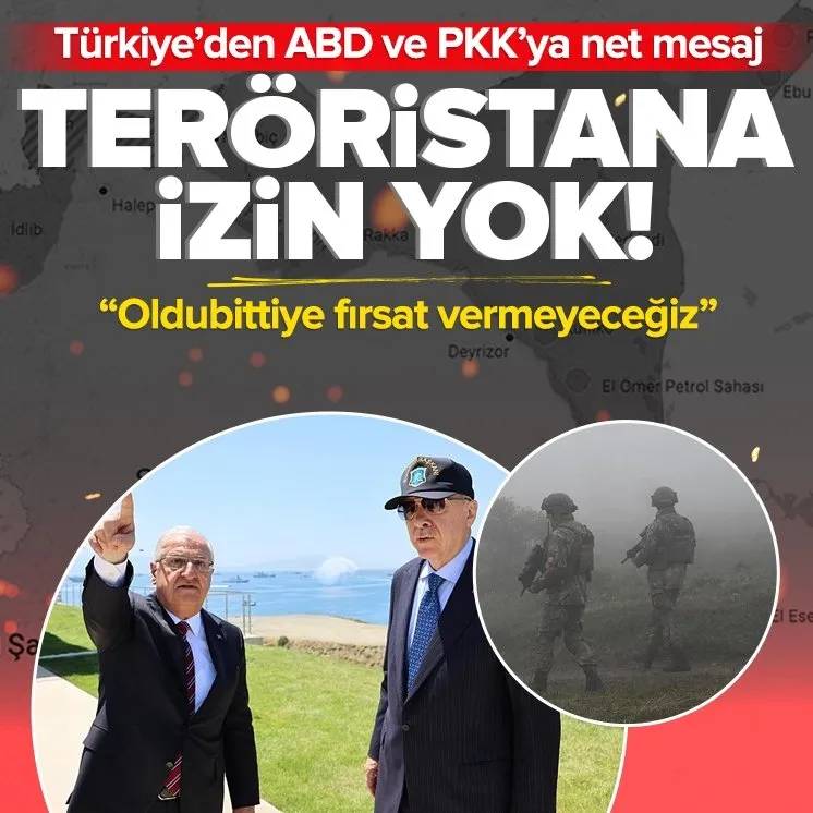 Türkiye’den teröristan planına geçit yok