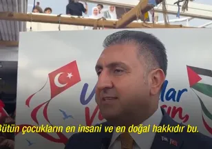 Uçurtmalar Gazzeli çocuklar için havalandı