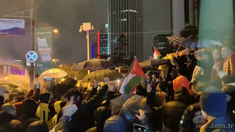 Zulme karşı tek yürek! Dört büyüklerin taraftar grupları Filistin için toplandı 5