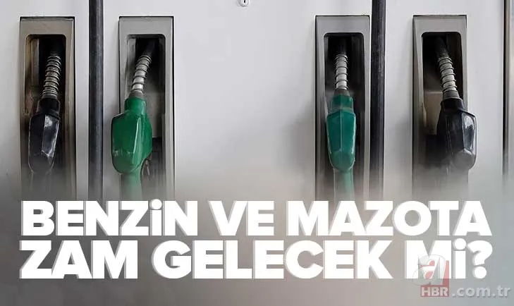 Benzine ve mazota zam var mı? 29 Aralık Perşembe günü motorine zam gelecek mi? Akaryakıt fiyatları son durum 1