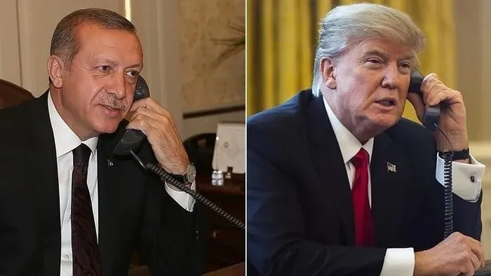 Başkan Erdoğan-Donald Trump arasında kritik görüşme (Ahaber.com.tr arşiv)