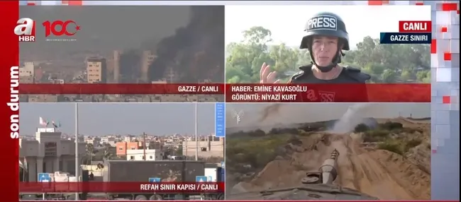 A Haber savaş bölgesinde | Sokaklarda çatışma başladı! Gazze sınırında neler oluyor?