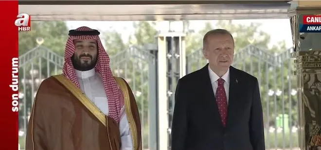 Son dakika: Suudi Arabistan’dan iade-i ziyaret: Veliaht Prens Selman Türkiye’de! Başkan Erdoğan resmi törenle karşıladı