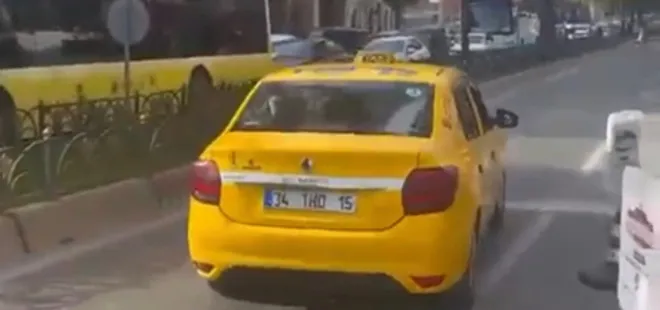 Değişim bahanesiyle Türk yolcuyu almadı! Taksiciden skandal hareket