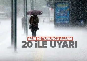 20 ile turuncu ve sarı kodlu uyarı! Sağanak yağmur, sel ve su baskınları geliyor | Hava sıcaklıkları düşecek mi?