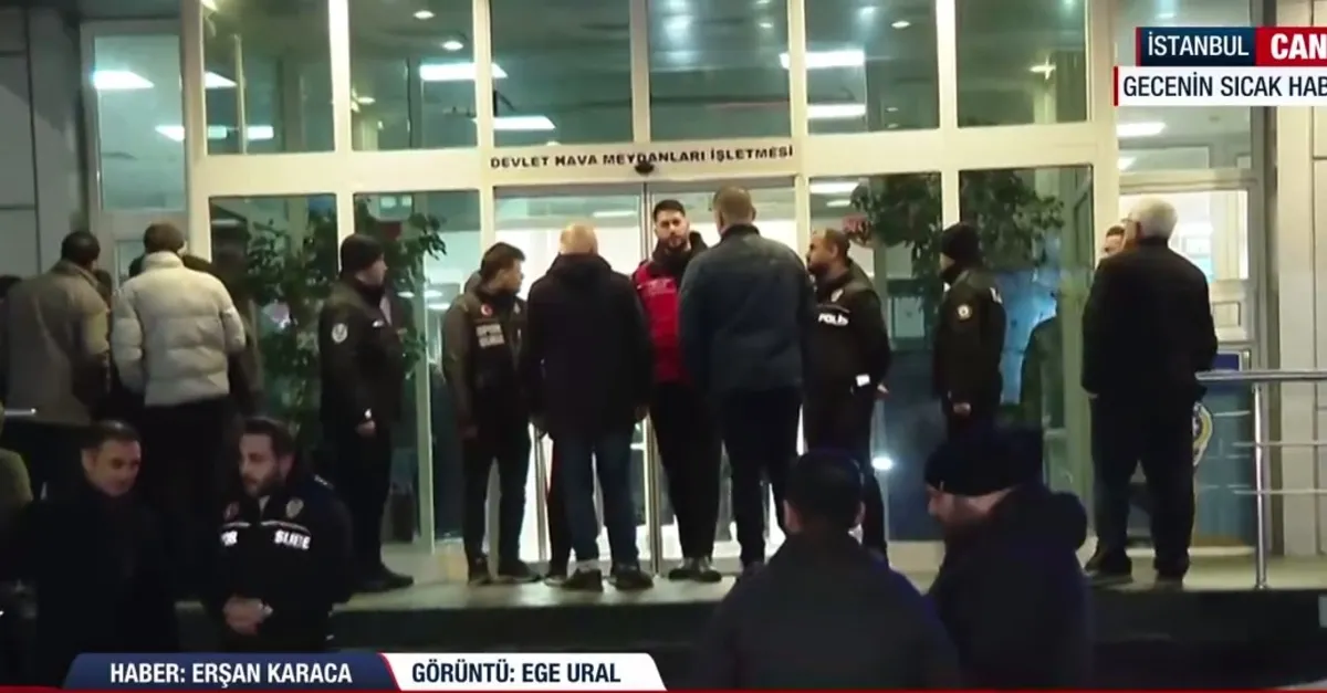 Saran'ın uçağı İstanbul'a iniş yaptı