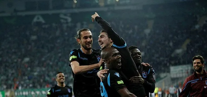 Trabzonspor, Bursa deplasmanında güldü
