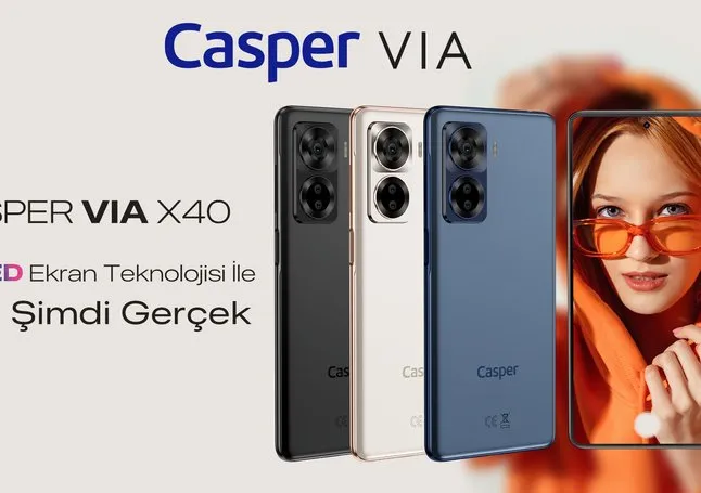 Casper VIA X40 satışa çıktı!