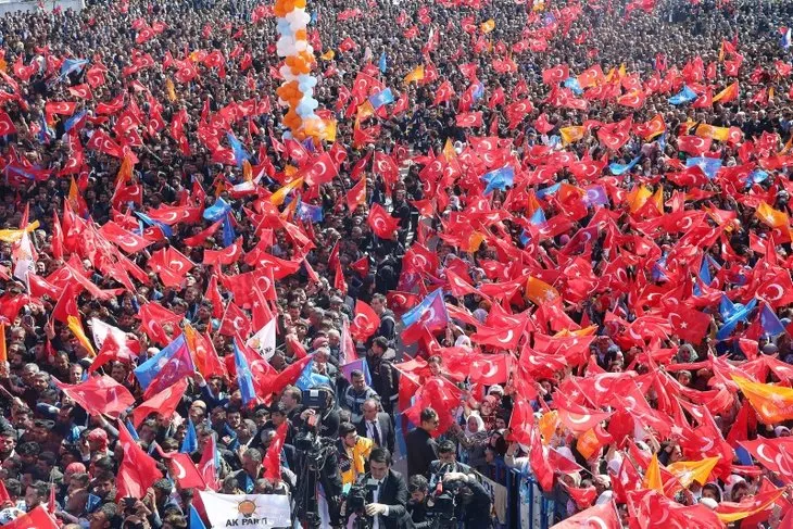 Başkan Erdoğan'a Şırnak'ta sevgi seli