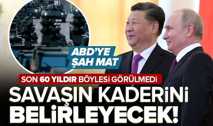 Rusya ve Çin’den flaş adım! Son 60 yıldır ilk…