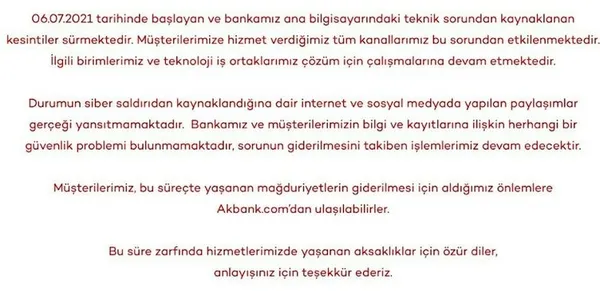 Son dakika: Akbank skandalı bankacılık tarihine geçti: 2 gün tüm işlemler bloke oldu! İşte krizin perde arkası