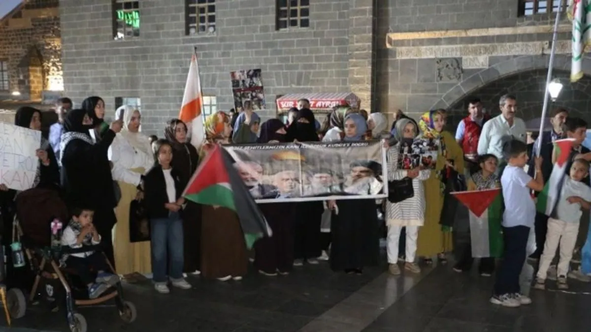 Diyarbakır'da Küresel Sumud Filosuna destek!