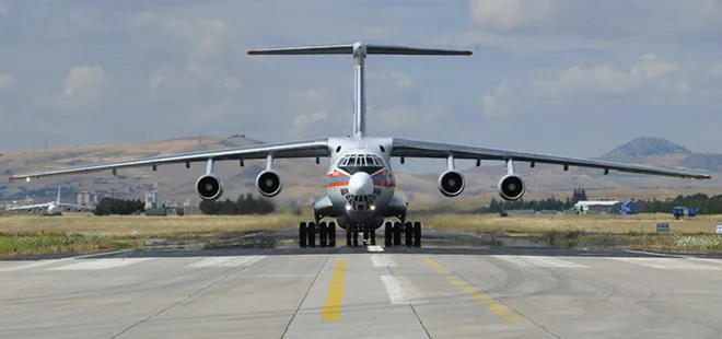 S-400’leri taşıyan 6. uçak da indi