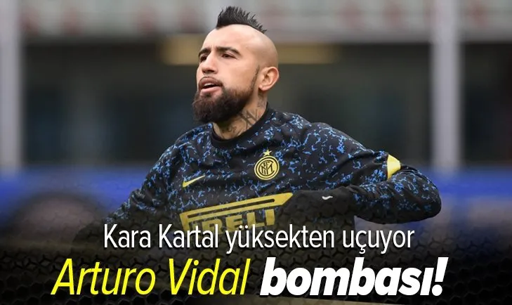 Kara Kartal yüksekten uçuyor! Beşiktaş, Vidal için girişimlere başladı